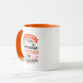Ich bin nicht immer sarkastisch - Funny Quote Tass Tasse (Vorderseite Links)