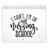 Ich bin nicht in der Krankenschule Kalender (Titelbild)