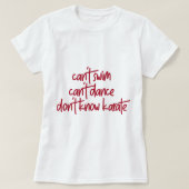 Ich bin nicht in Ordnung Intro T-Shirt (Design vorne)