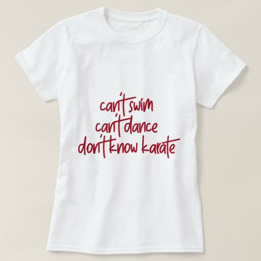 Ich bin nicht in Ordnung Intro T-Shirt (Design vorne)