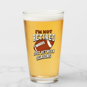 Ich bin nicht in Rente, nur zwischen den Spielzeit Glas