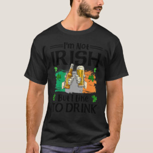 Ich bin nicht irisch, aber ich trinke gerne Bier S T-Shirt