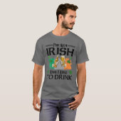 Ich bin nicht irisch, aber ich trinke gerne Bier S T-Shirt (Vorne ganz)