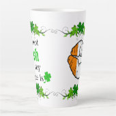 Ich bin nicht irisch, aber mein Kaffee ist - Clove Milchtasse (Vorderseite)