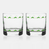 Ich bin nicht irisch, aber mein Whiskey ist - Klee Whiskyglas (Links)