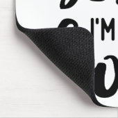 Ich bin nicht JEMAND, ich bin der BOSS Mousepad (Ecke)