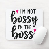 Ich bin nicht JEMAND, ich bin der BOSS Mousepad (Mit Mouse)
