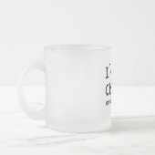 Ich bin nicht kindisch mattglastasse (Links)