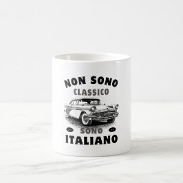 Ich bin nicht klassisch, ich bin Italiener: Sono I Kaffeetasse