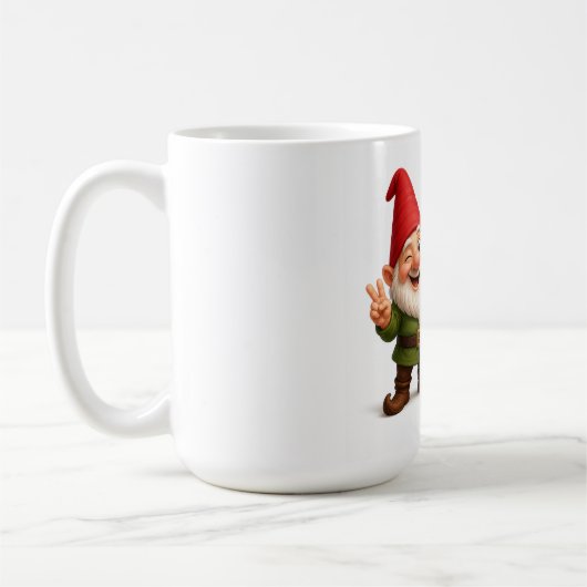 Ich bin nicht klein, ich bin ein großartiger Zwerg Kaffeetasse (Links)