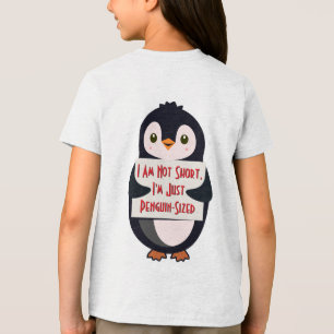 Ich bin nicht klein, ich bin einfach Pinguin-groß Tri-Blend Shirt