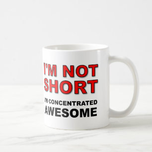 Ich bin nicht klein, ich bin konzentriert Toll Lus Kaffeetasse