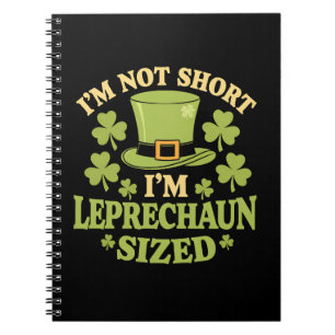 Ich bin nicht klein, ich bin Leprechaun-Größe St. Notizblock