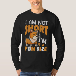 Ich bin nicht klein, ich bin lustige Größe Corgi H T-Shirt