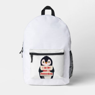Ich bin nicht klein, ich bin Pinguin-groß Bedruckter Rucksack