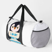 Ich bin nicht klein, ich bin Pinguin-groß Duffle Bag (Rechte Ecke)