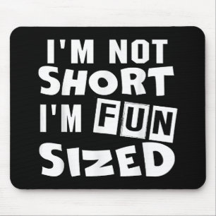 Ich bin nicht klein, ich bin spaßgröße T-Shirt Lus Mousepad