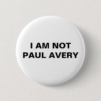 Ich bin nicht Knopf Pauls Avery Button