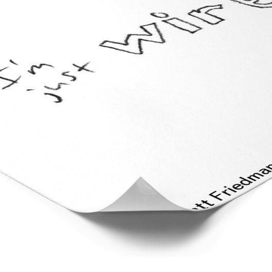 Ich bin nicht komisch, ich bin einfach nur DIffere Poster (Ecke)