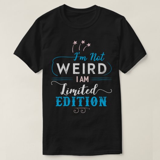 Ich bin nicht komisch T-Shirt (Design vorne)