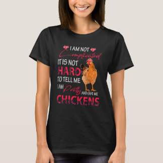 Ich bin nicht kompliziert, ich bin Hübsch und gebe T-Shirt