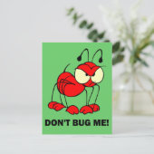 Ich bin nicht krank postkarte (Stehend Vorderseite)