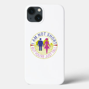 Ich bin nicht kurz, aber du bist einfach groß Case-Mate iPhone hülle