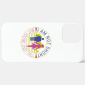 Ich bin nicht kurz, aber du bist einfach groß Case-Mate iPhone hülle (Rückseite / Rechts)