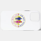 Ich bin nicht kurz, aber du bist einfach groß Case-Mate iPhone hülle (Rückseite (Horizontal))