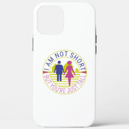 Ich bin nicht kurz, aber du bist einfach groß Case-Mate iPhone hülle