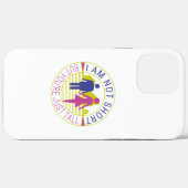 Ich bin nicht kurz, aber du bist einfach groß Case-Mate iPhone hülle (Rückseite (Horizontal))