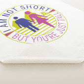 Ich bin nicht kurz, aber du bist einfach groß sherpadecke (3/4)