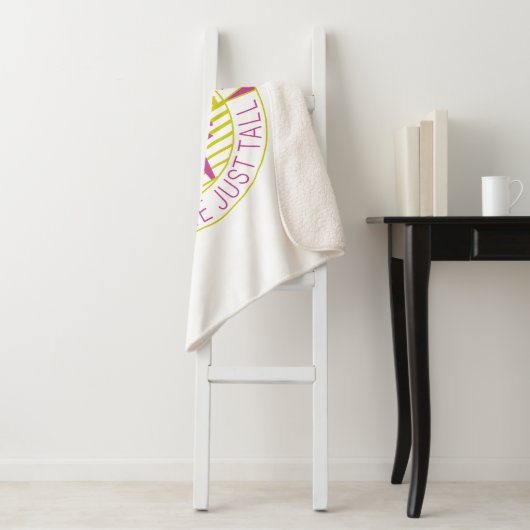 Ich bin nicht kurz, aber du bist einfach groß sherpadecke (Beispiel)