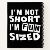 Ich bin nicht kurz, dass es mir Spaß macht, T - Sh Notizblock (Rückseite)