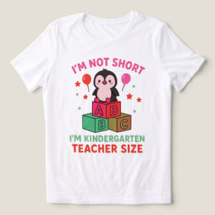 Ich bin nicht Kurz, dass ich Kindergartengröße bin Tri-Blend Shirt