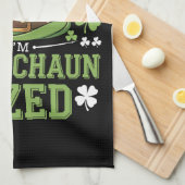 Ich bin nicht Kurz, dass ich Leprechaun Size für S Geschirrtuch (Viertel Falte)