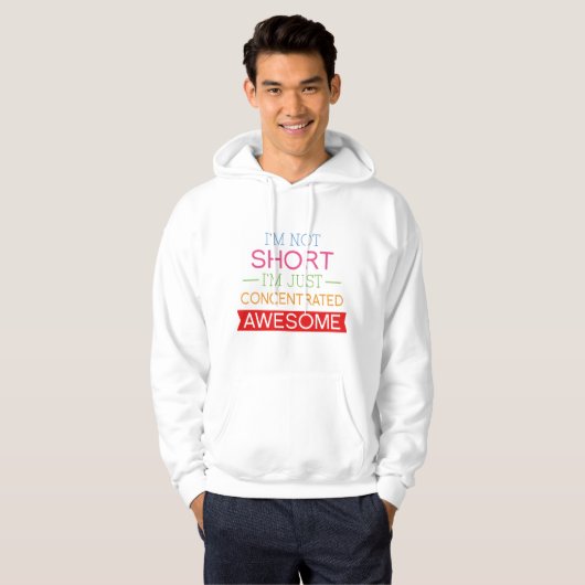 Ich bin nicht Kurz, dass ich nur Phantastisch konz Hoodie (Vorne ganz)