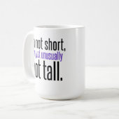 Ich bin nicht kurze Kaffee-Tasse Kaffeetasse (Vorderseite Links)