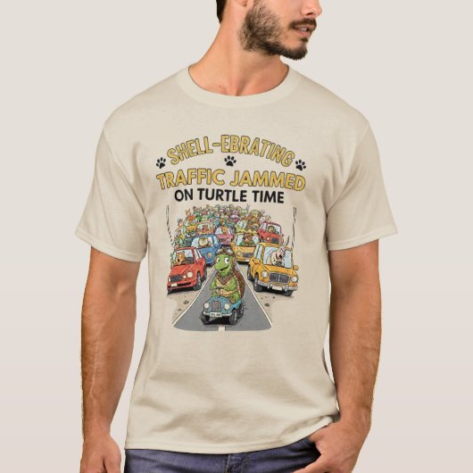 Ich bin nicht Langsam-Schildkröte-Shirt T-Shirt (Vorderseite)