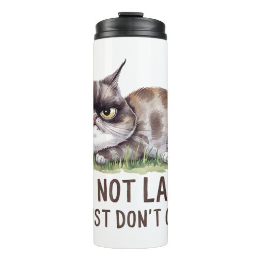 ICH BIN NICHT LAZY, DASS ICH MIR KEINE KÜSTENKÜCHE THERMOSBECHER (Vorderseite)