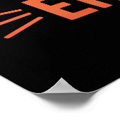 ICH BIN NICHT LAZY, ICH BIN GERNE ENERGIEBEHALTEN POSTER (Ecke)