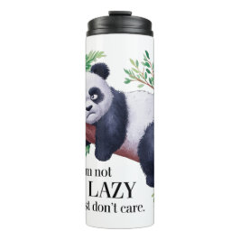 ICH BIN NICHT LAZY. ICH SORGE MICH NUR NICHT FÜR D THERMOSBECHER