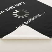 Ich bin nicht lecker - nur puffernd - Funny Teen B Sherpadecke (3/4)