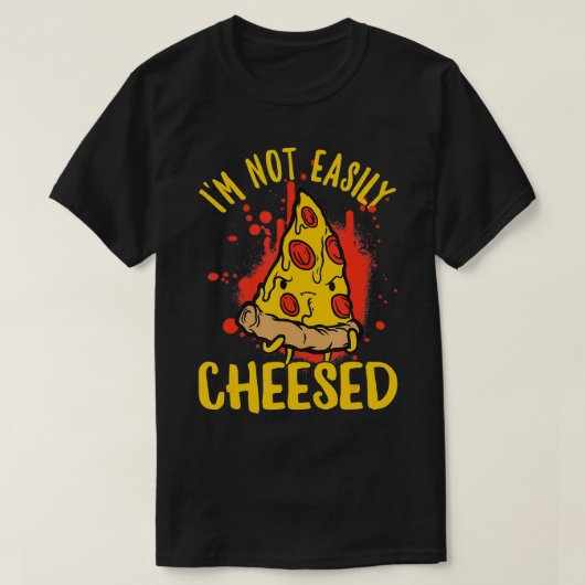 Ich bin nicht leicht gefallen Käse Pizza japanese  T-Shirt (Design vorne)