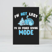 Ich bin nicht leicht Rettend Mode Blue Cat Geschen (Stehend Vorderseite)