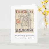 Ich bin nicht meine Gedanken Karte (Gelbe Blume)