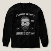 Ich bin nicht merkwürdig, ich bin limitierte Editi Tri-Blend Shirt (Design Vorderseite)
