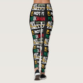 Ich bin nicht mexikanisch, aber Lasse Party Cinco Leggings (Rückseite)