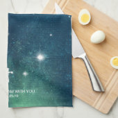 ICH BIN NICHT MIT dir, Jesus Gott Jesaja 41:10. Geschirrtuch (Viertel Falte)