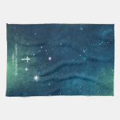 ICH BIN NICHT MIT dir, Jesus Gott Jesaja 41:10. Geschirrtuch (Horizontal)